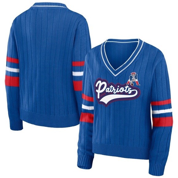 New England Women Patriots WEAR by Erin Andrews Throwback...